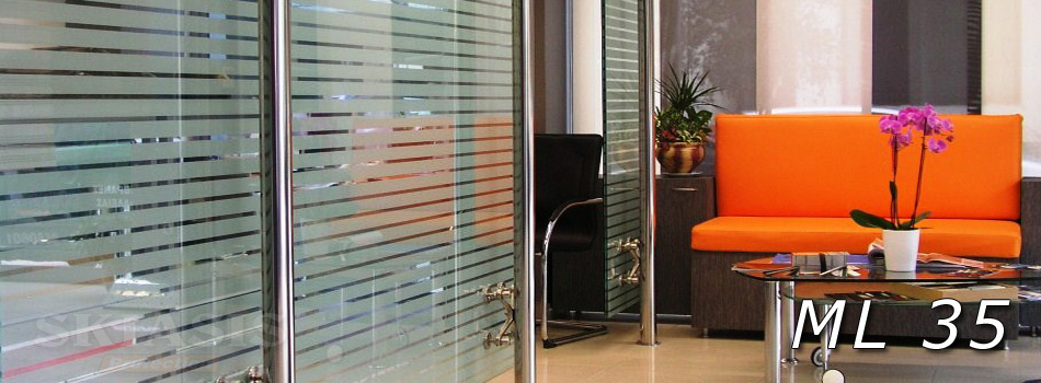 ML35 — ριγέ μεμβράνη αμμοβολής